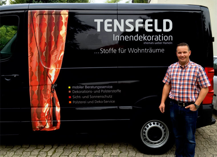 Tensfeld Firmenfahrzeug